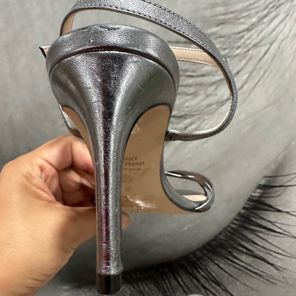 🌹STUART WEITZMAN🌹 Starla 80 Ankle Strap Sandal Size: 8 - Picture 13 of 16